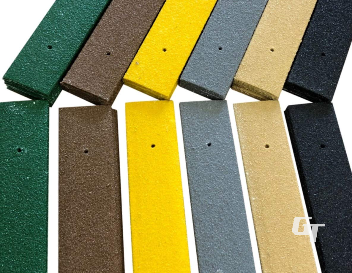 1pc 600mm Anti Slip Decking Strips – Heavy Duty GRP Non Slip Safety Strips for Garden, Steps & Patio