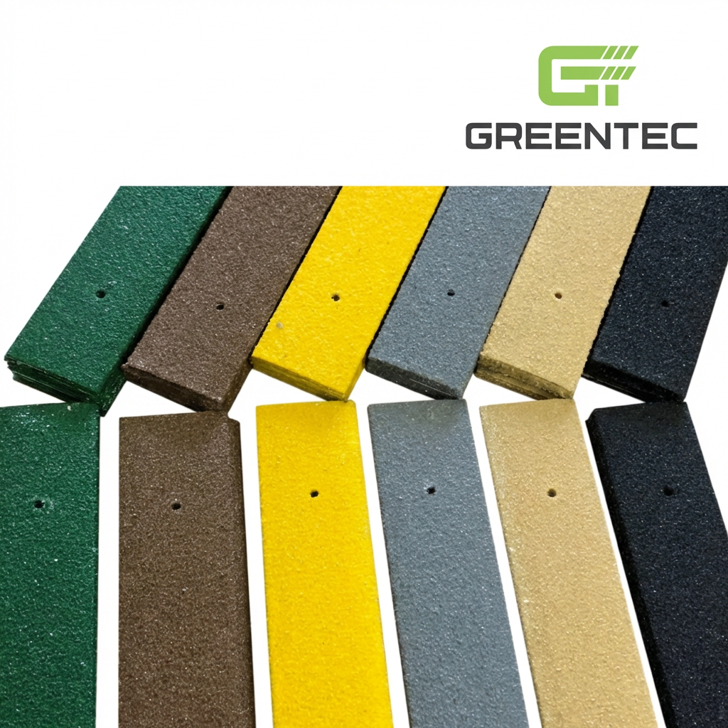 Bandes antidérapantes en PRV (5 x 600 mm) pour terrasse, jardin et escaliers.