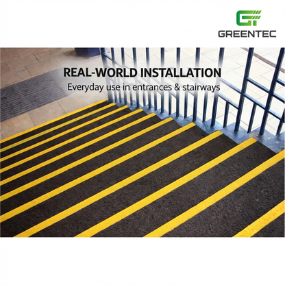 HEVAY DUTY GRP TREAD COVER ON STEPS