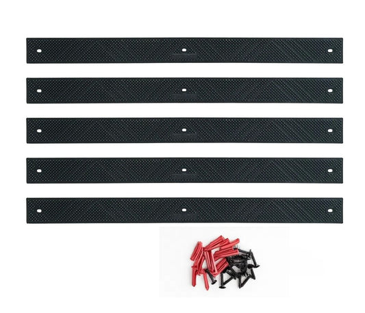 GreenTec Polypropylene Anti-Slip Stair Strips with Fixings – Pack of 5