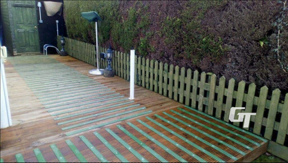 1pc 600mm Anti Slip Decking Strips – Heavy Duty GRP Non Slip Safety Strips for Garden, Steps & Patio
