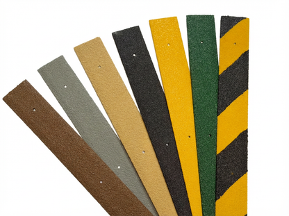 Rutschfeste Terrassendielenstreifen, 1000 mm, vorgebohrt, mit kostenlosen Schrauben.