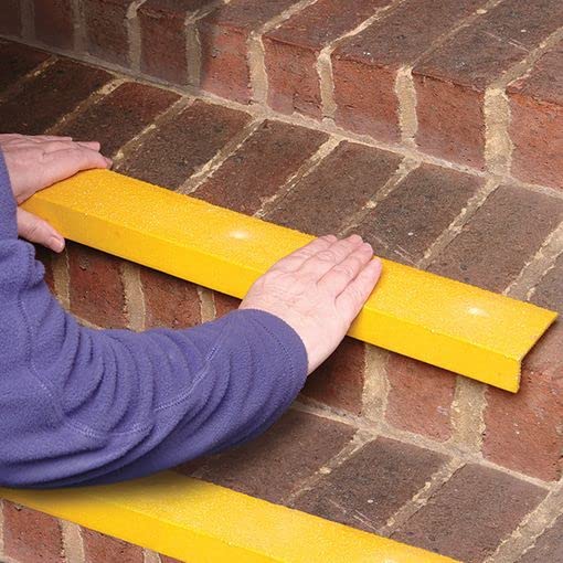 GRP Heavy Duty Anti-Slip Stair Nosing – 500mm to 3000mm