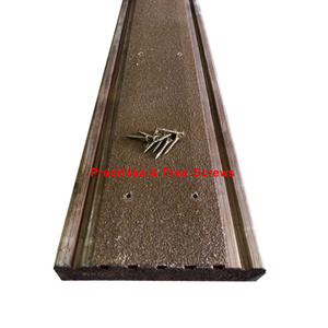 1pc 1200mm - 90mm Wide Anti-Slip Decking Strips Pre-drilled with Free Screws