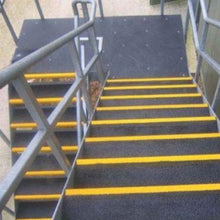 Load image into Gallery viewer, anti-slip-black-yellow-stair-nosing-non-slip-step-edge
